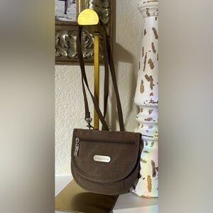 Baggallini Dark Brown Messenger Bag